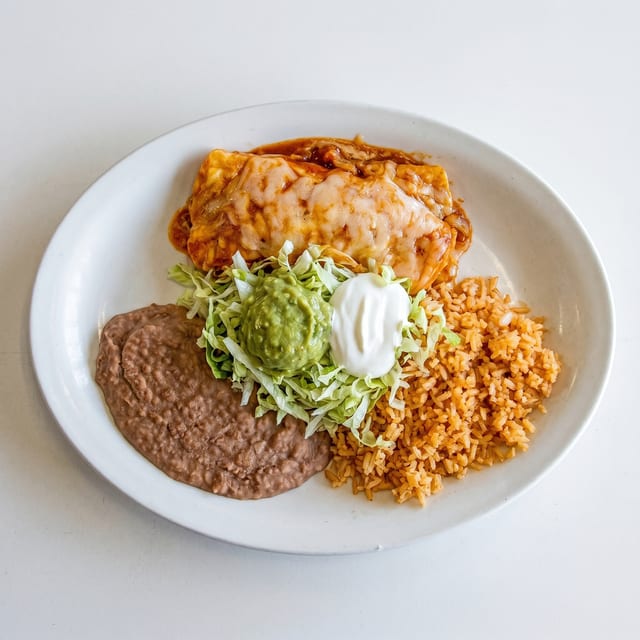 1 Cheese Enchilada Combo.
