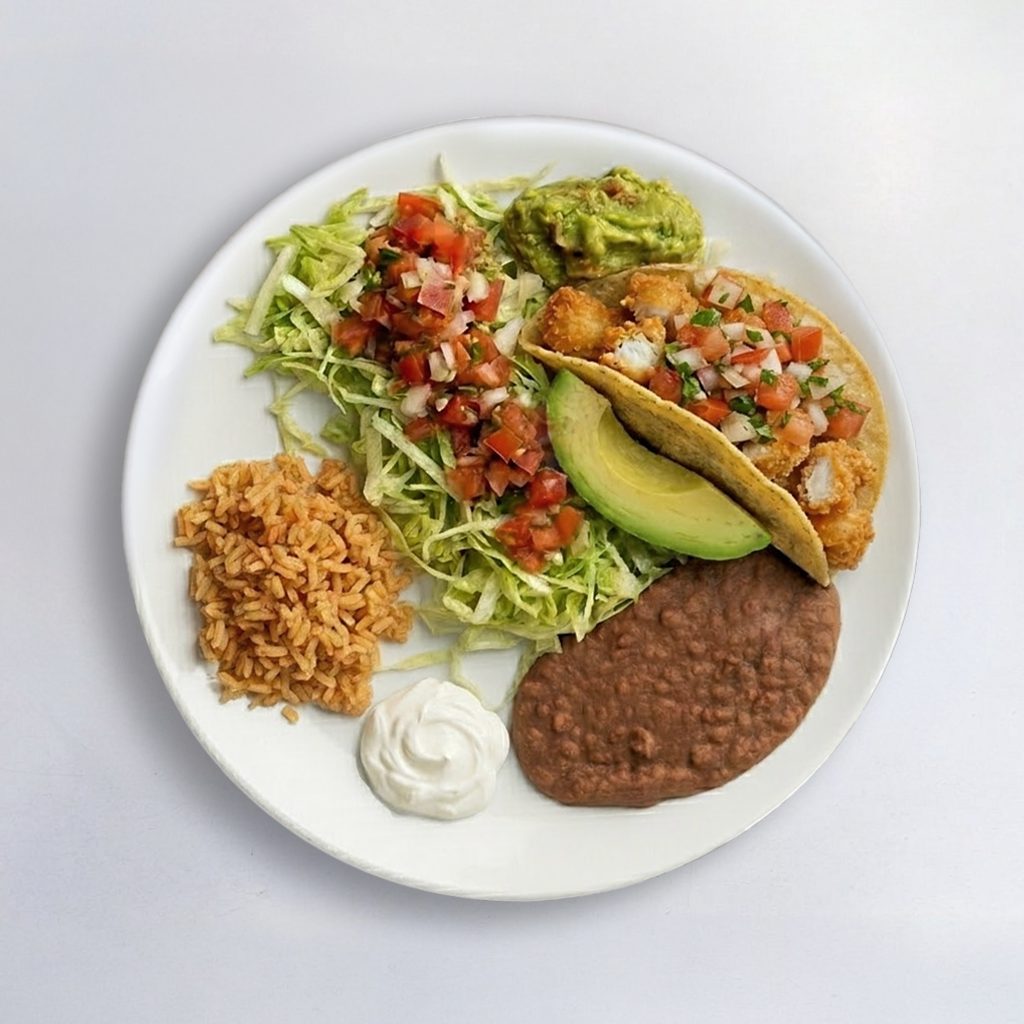 1 Fish Taco Combo.