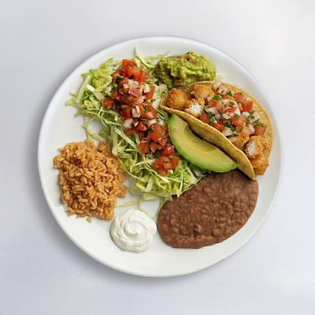 1 Fish Taco Combo.