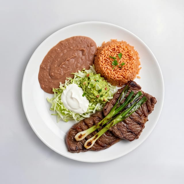 Carne Asada Mexi-Plate.