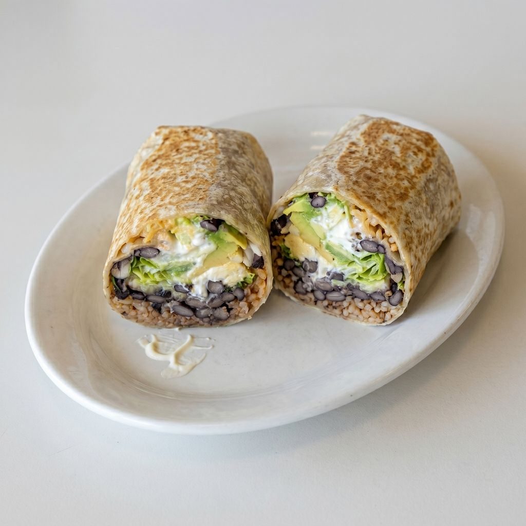 Vegetarian Burrito.