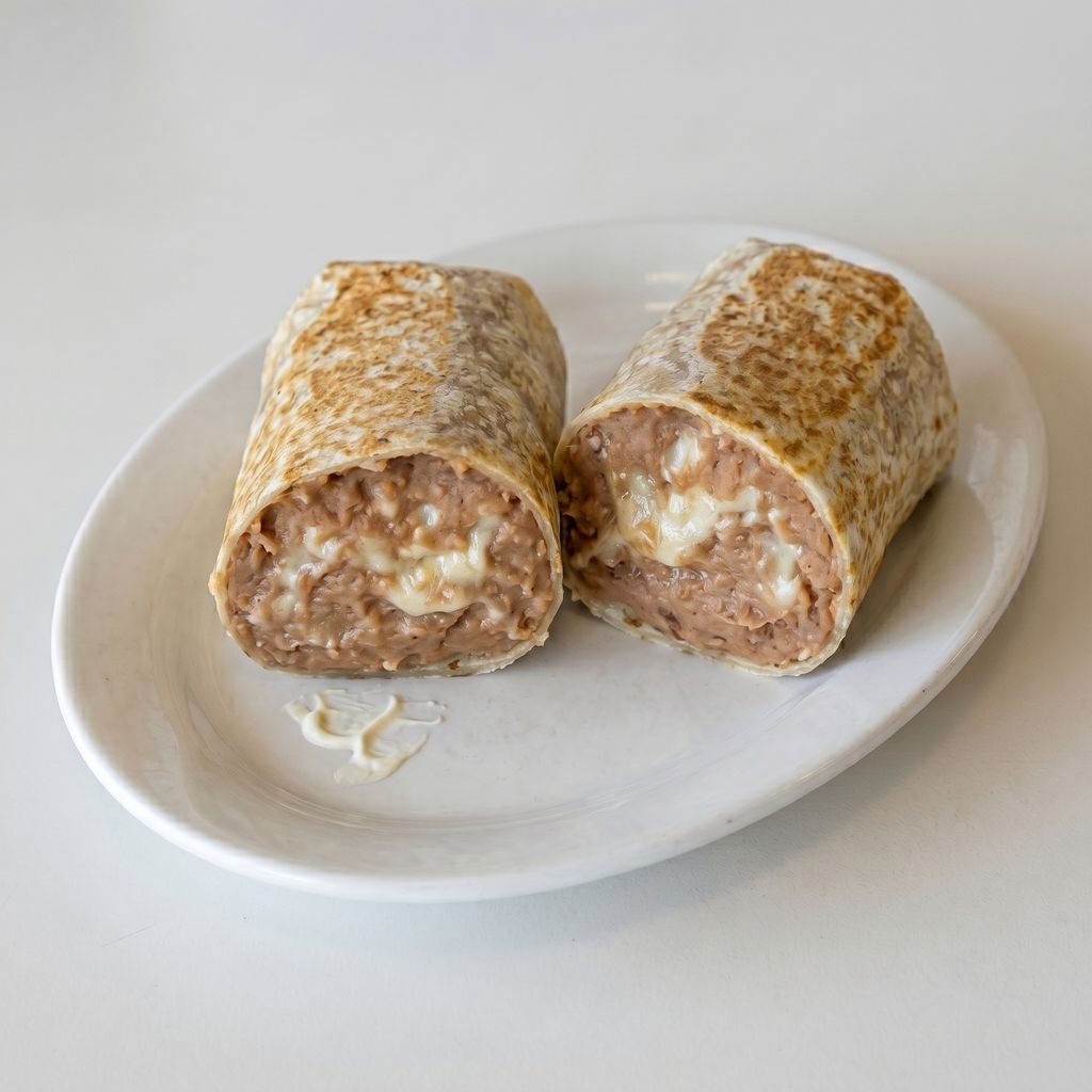 Burrito Frijoles y Queso.