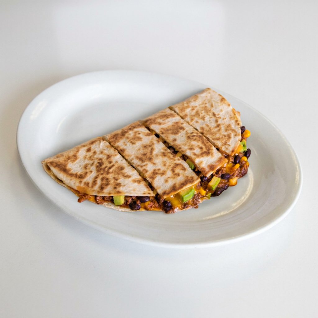 Flour Quesadilla w/Meat.
