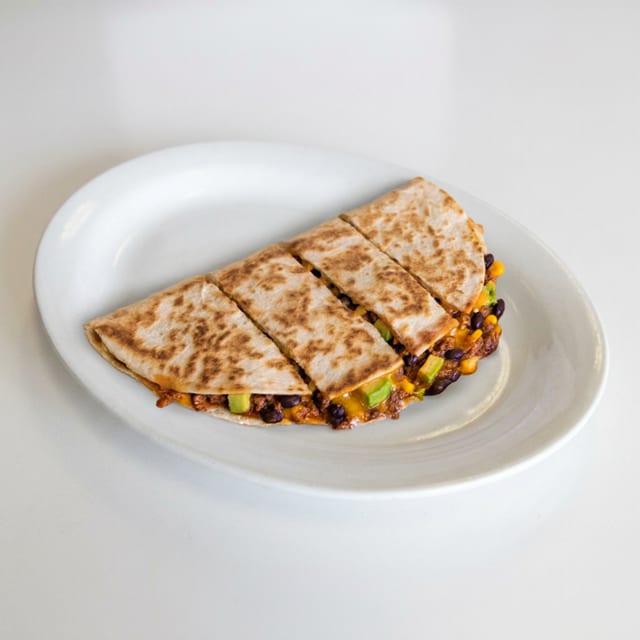 Flour Quesadilla w/Meat.