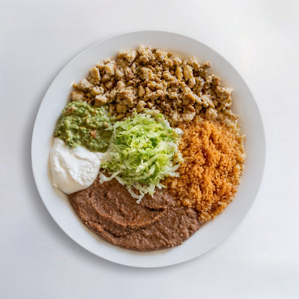 Pollo Asado Mexi-Plate.