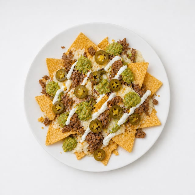 Super Nachos w/Meat.