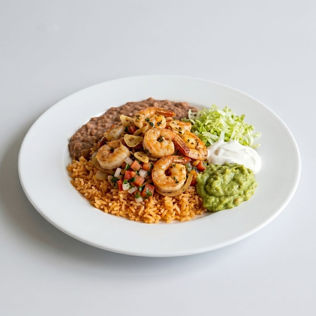 Camarones Al Mojo de Ajo.