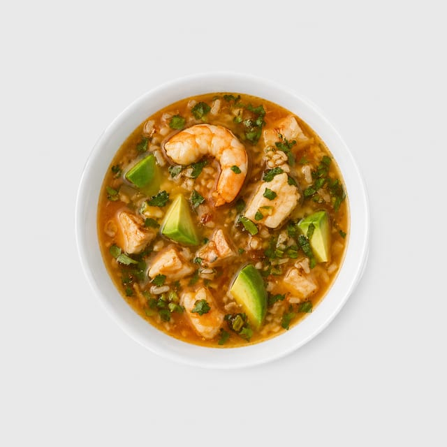 Ceviche Coctel.