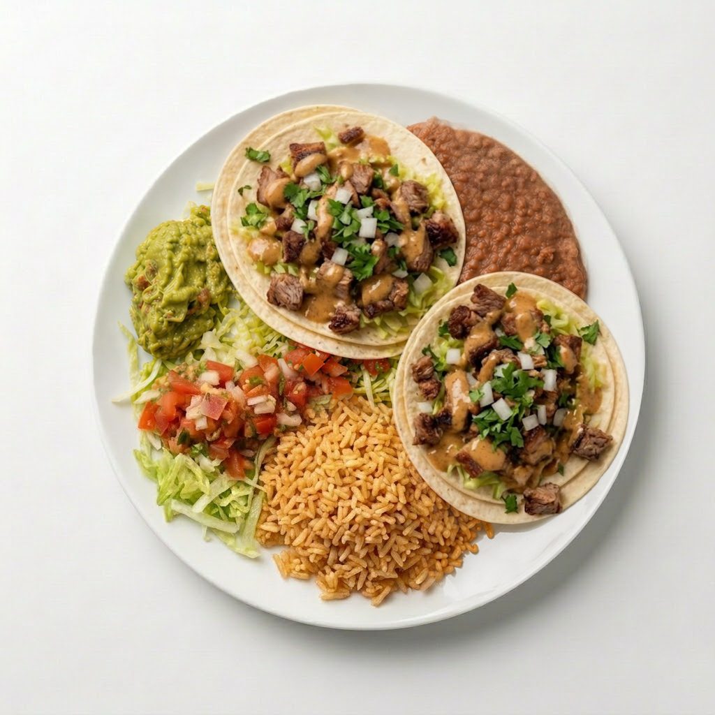 2 Soft Tacos Combo.